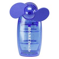 Wentylator ręczny podróżny zasilany bateriami