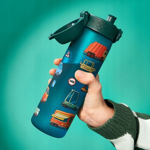 BUTELKA BIDON NA WODĘ DO SZKOŁY PRZEDSZKOLA SAMOCHODY AUTA CARS ION8 500ML na Arena.pl