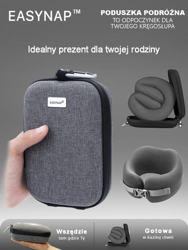 Poduszka podróżna Easy NAP szara L na Arena.pl