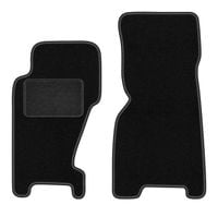 Dywaniki przednie welurowe do: Jeep Grand Cherokee WJ 1998-2004 czarne