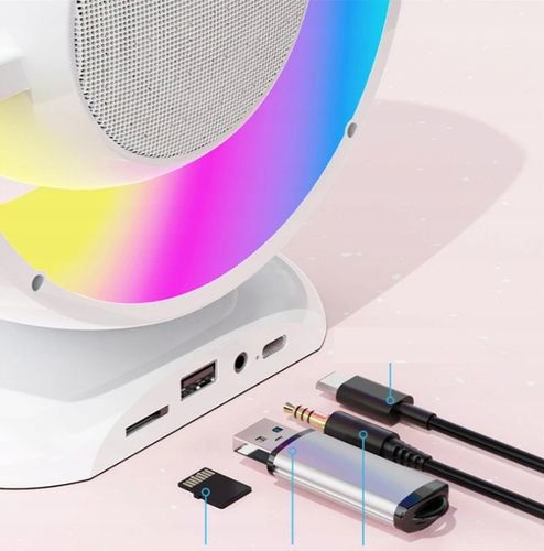 BEZPRZEWODOWY ZESTAW DO KARAOKE DLA DZIECI BLUETOOTH GŁOŚNIK + 2 MIKROFONY na Arena.pl