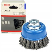 2X BOSCH SZCZOTKA GARNKOWA 75mm PLECIONA