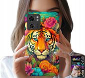 ETUI DO MOTOROLA EDGE 40 - ZWIERZĘCE WZORY TYGRYS TYGRYSEK CASE