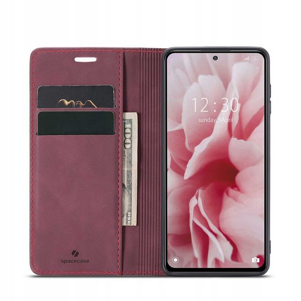 Spacecase Wallet Redmi Note 11 Pro 5G Red zdjęcie 14