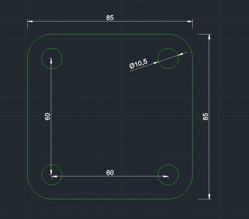 Uchwyt montażowy sufitowy z ŁOŻYSKIEM i szeklą sufitowe hak 180 Biały na Arena.pl