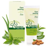 Macrovita Olive.elia naturalny peeling do twarzy z bio-oliwą i białą herbatą 50ml