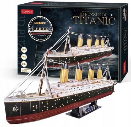 puzzle 3d led titanic  5218 na Arena.pl
