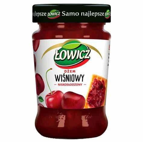 ŁOWICZ DŻEM WIŚNIOWY 280g zdjęcie 1