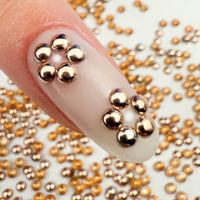 ShinePins gładkie ćwieki ozdoby do paznokci medium NTN Premium Nr 1 5g