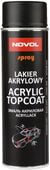spray acryl topcoat czarny mat 500 ml - nl-34352