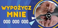 BANER plandeka 200x100 WYPOŻYCZALNIA AUT OSOBOWYCH Twoja Reklama LOGO