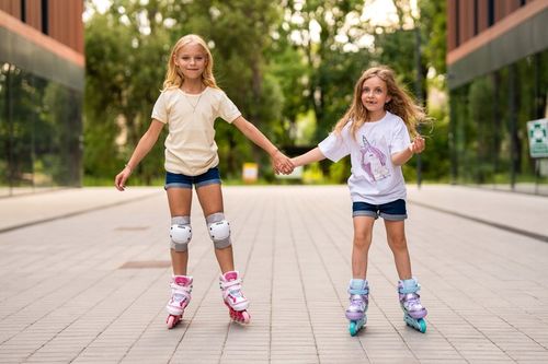 Rolki Regulowane RAVEN Lia Pink 30-33 Kółko LED na Arena.pl