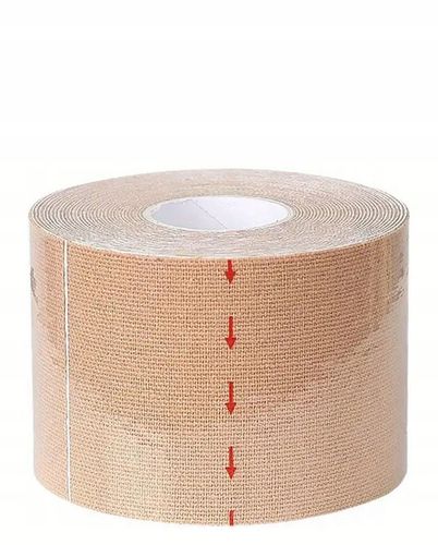 TAŚMA MODELUJĄCA UNOSZĄCA BIUST PUSH UP TAPE 5M DEKOLT ORYGINALNA BOOB BEŻ na Arena.pl