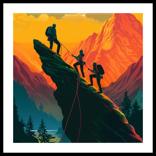 Plakat 40x40cm U Szczytu na Arena.pl