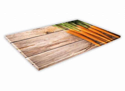 SZKLANA DESKA KUCHENNA 60x20 18c Marchew na Arena.pl