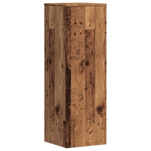 Stojak na rośliny, stare drewno, 33x33x100 cm na Arena.pl