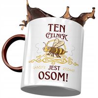 Kubek Bordowy Dla Celnika Jest Osom! Prezent Z Nadrukiem Ze Zdjęciem