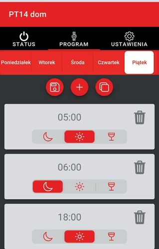 TERMOSTAT PROGRAMOWALNY ELEKTROBOCK PT14-P WIFI STEROWANY APLIKACJĄ WI-FI na Arena.pl