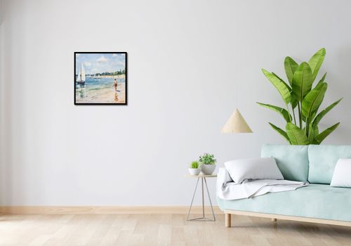 Plakat 50x50cm Życie na Brzegu na Arena.pl