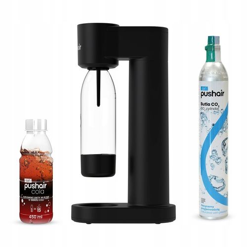 PUSHAIR Saturator Dafi Czarny Złoty + Butelka + Nabój + Syrop na Arena.pl