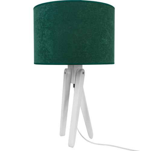 Lampa stołowa biały TRIVET beż na Arena.pl