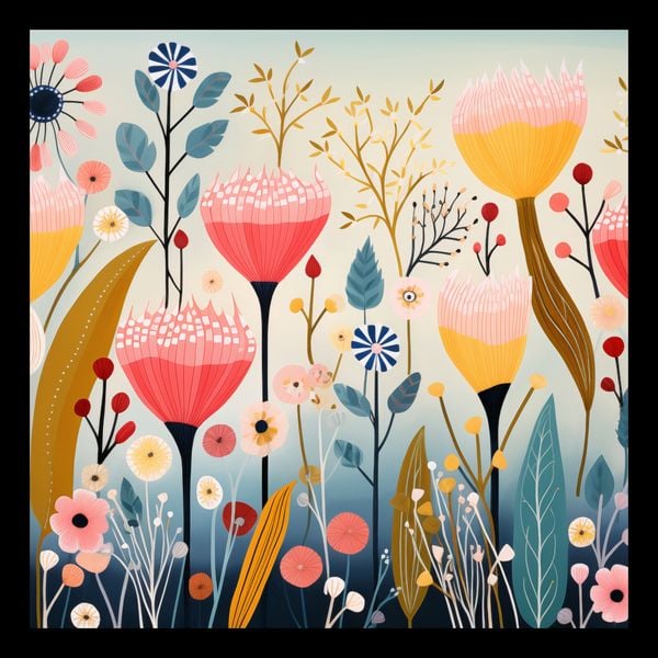 Plakat 30x30cm Ogród Marzeń zdjęcie 2