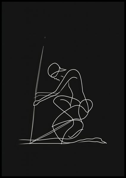 Plakat 70x100cm Linia zdjęcie 2