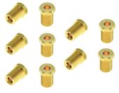 10x Końcówka dociskająca baryłkę - pierścień zacinający rury 4mm, M8x1