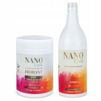 Diana Beauty Nano Care Zestaw szampon + maska po nanoplastii 1000ml + 1kg