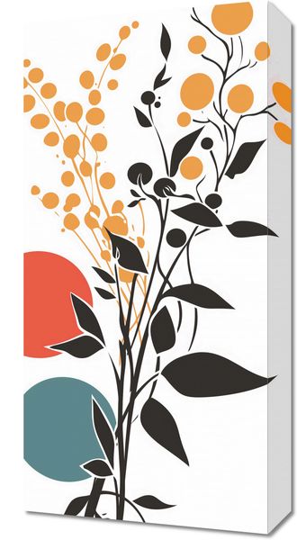 Obraz 30x60cm Rozkwitające Życie zdjęcie 1