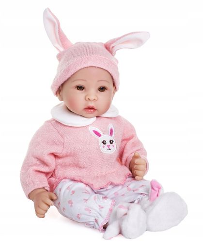 PACHNĄCA LALKA NIEMOWLAK BOBAS POLA Mówi Śpiewa po PL 40 cm + SMOCZEK na Arena.pl