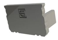 szara zaślepka GLS2 endcap grey