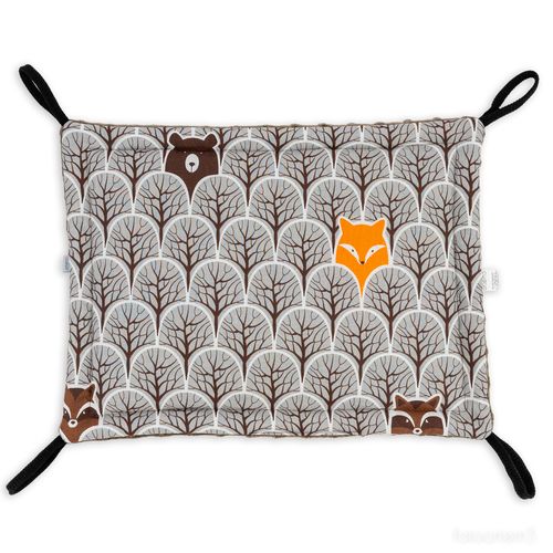 Hamak mata podwieszany dla gryzoni 70 x 40cm - różne wzory na Arena.pl