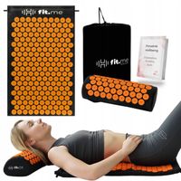 MATA DO AKUPRESURY DO MASAŻU Z KOLCAMI ZDROWOTNA RELAKSUJĄCA + PODUSZKA