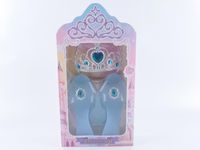 Zestaw księżniczki fiol KORONA PANTOFELKI 9014