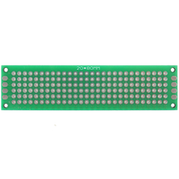 Płytka 2X8 prototypowa uniwersalna dwustronna zielona
