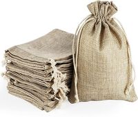 Worki z juty, 30 sztuk, małe woreczki z juty, 13 x 18 cm