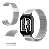 Pasek do Garett Kids Essa 4G metalowy bransoleta mocny opaska srebrny 18mm