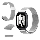 Pasek do Garett Kids Essa 4G metalowy bransoleta mocny opaska srebrny 18mm