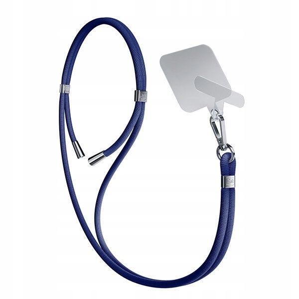 3MK EasyClip Dark Blue (silver) smycz do telefonu zdjęcie 11
