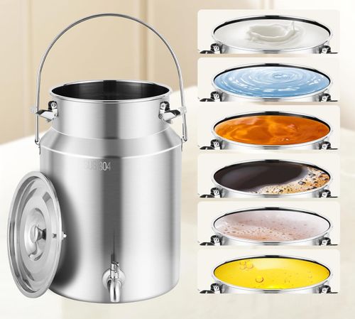 Dzbanek ze stali nierdzewnej 304 10L z kranikiem do mleka wina napojów na Arena.pl