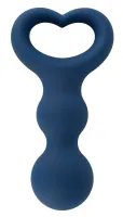 magic shiver wkładka intymna heart silicone 9,5 cm fioletowa