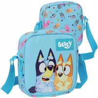 Torebka na Ramię Dla Dzieci Listonoszka Saszetka Nerka Niebieska Pies Bluey