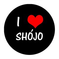 Przypinka I ♥ Shojo