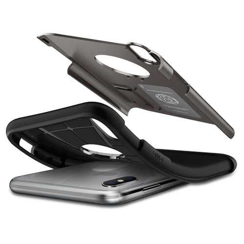 Spigen Slim Armor do iPhone XS Max gunmetal na Arena.pl