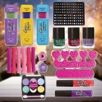 ZESTAW KOSMETYKÓW MAKEUP DLA DZIEWCZYNKI DO MALOWANIA MAKIJAŻU PAZNOKCI