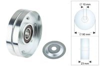 ROLKA NAPINACZA PASKA SUZUKI VITARA 1996 1997 1998 1999