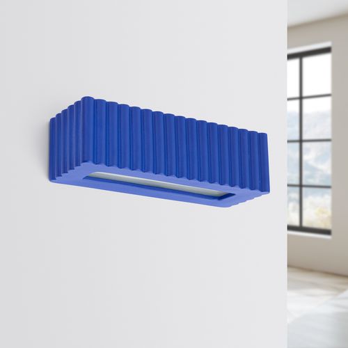 Kinkiet ceramiczny RIGATA ultramaryna na Arena.pl