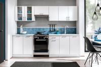 BRYGIDA zestaw szafek mebli kuchennych 260 cm POŁYSK