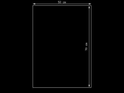 50X70CM BIAŁY STORCZYK OBRAZ PION ŚCIAN na Arena.pl